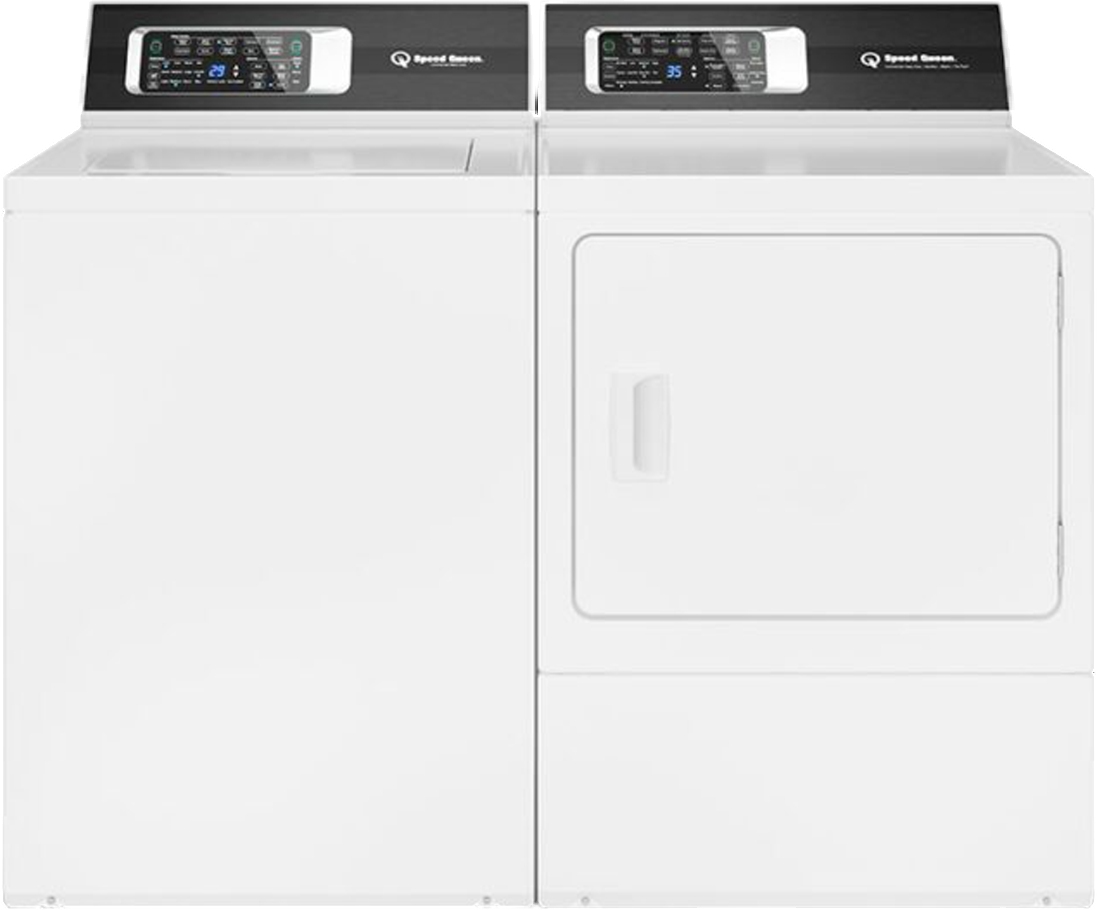 Speed Queen DR7004WG 27 Inch Gas Dryer White | Plesser's Appliances