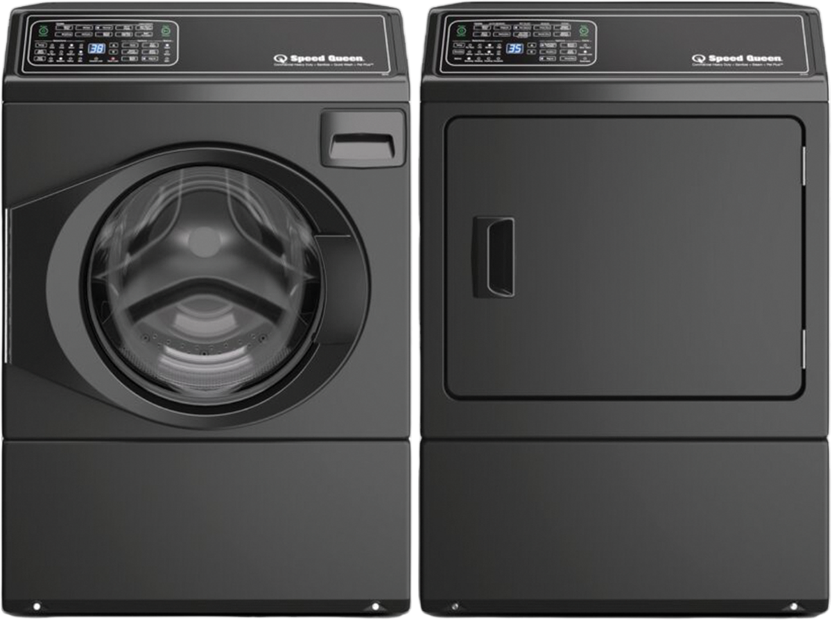 Speed Queen FF7011BN 27 Inch Front Load Washer Matte Black