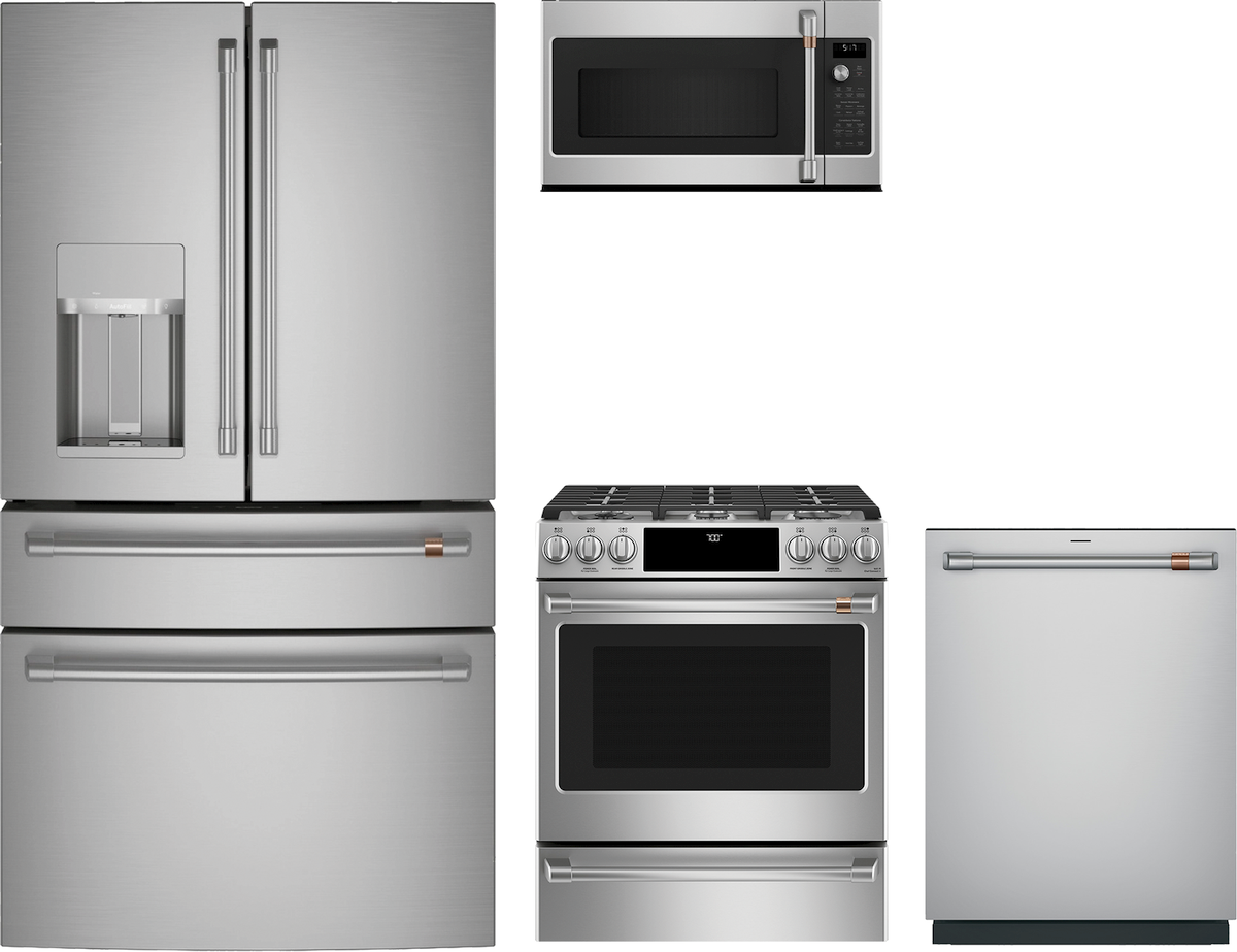 4 Piece Stainless Steel Gas Kitchen Package