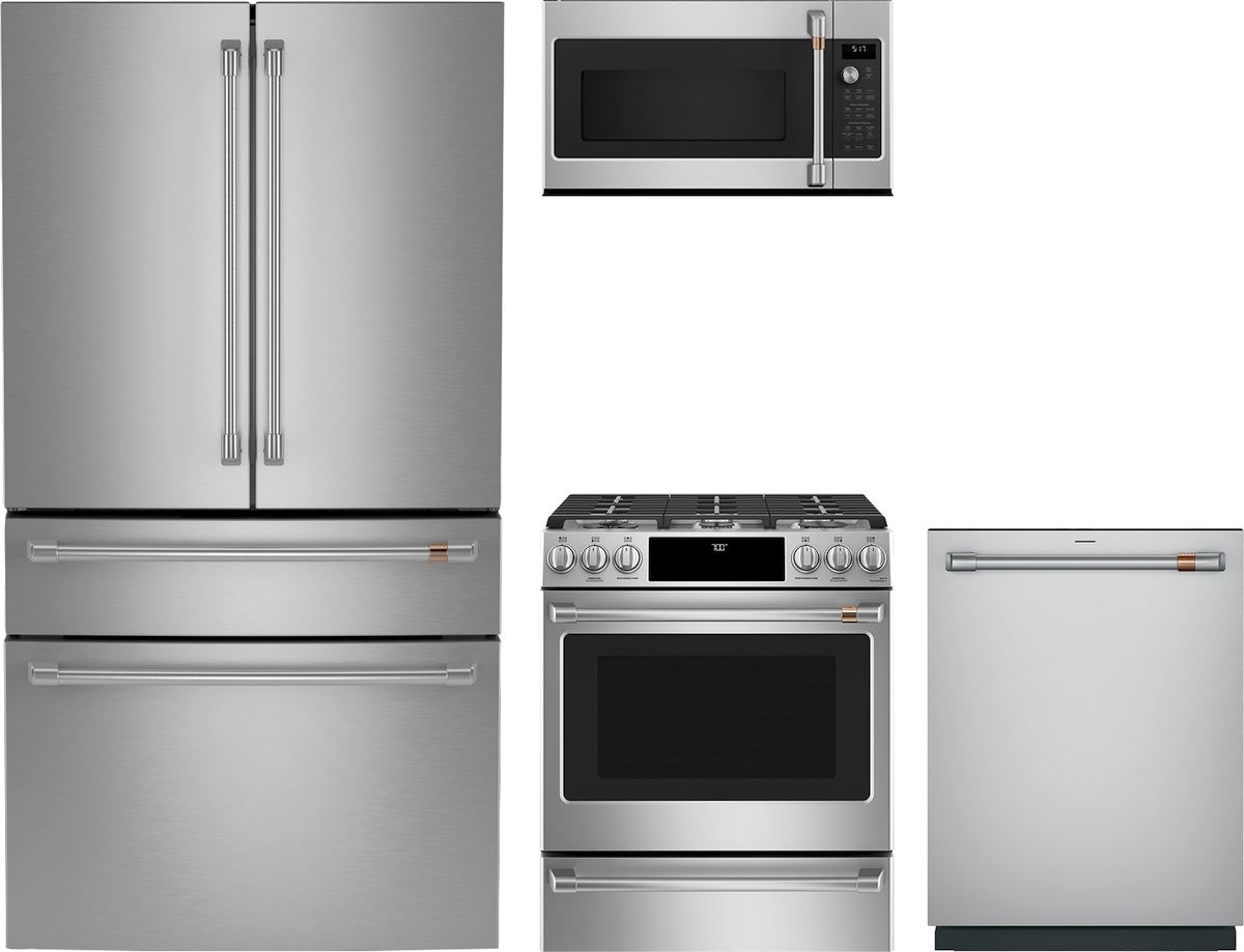 4 Piece Stainless Steel Gas Kitchen Package