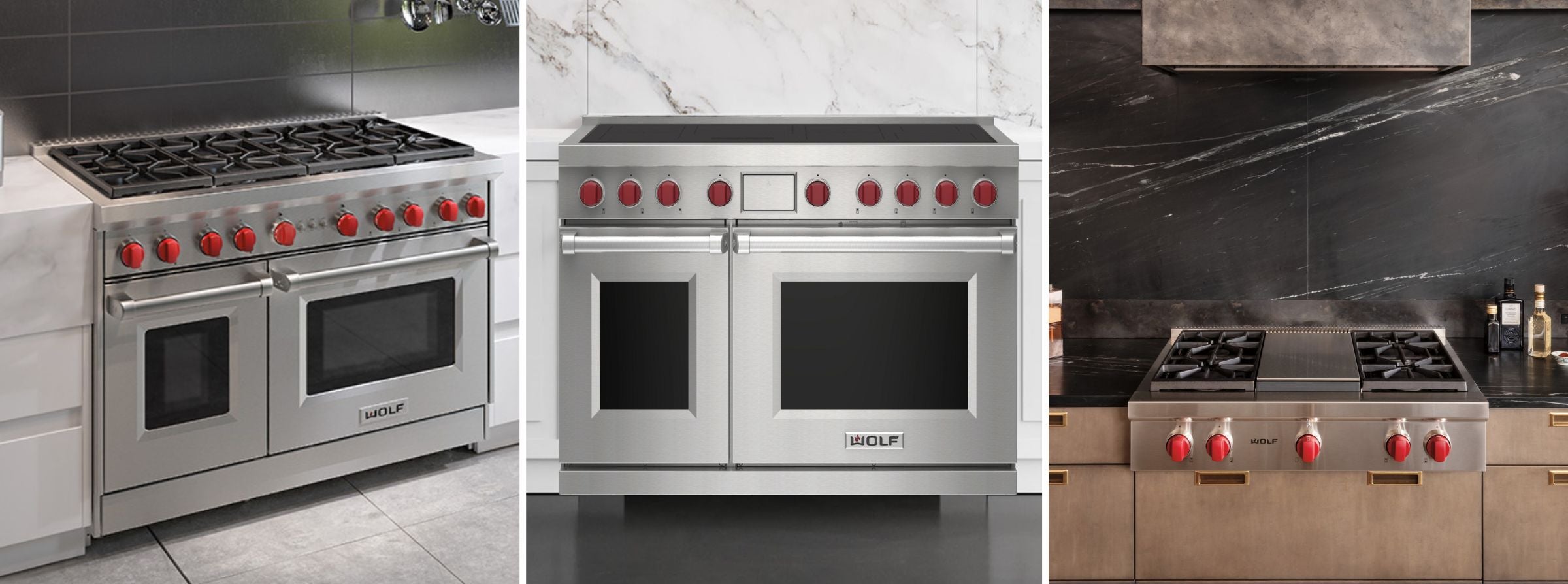 Wolf Dual Fuel Ranges | Plesser's Appliances