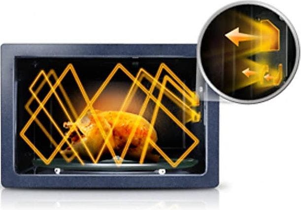 Samsung MS14K6000AS Triple Distribution System
