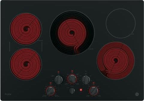 GE PP7030DJBB Five Radiant Cooking Elements