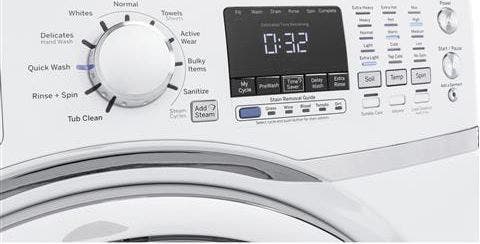 GE GFW450SSMWW Quick Wash