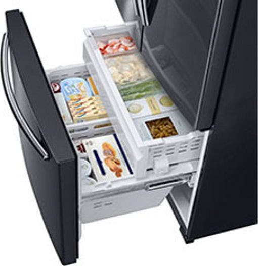 Samsung RF263BEAEWW Auto Pull-out Freezer Drawer