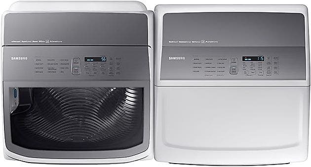 Samsung WA54M8750AW Integrated Touch Controls