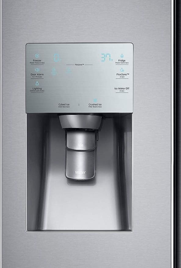 Samsung RF28K9380SR External Water And Ice Dispenser