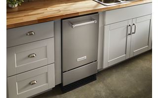 KitchenAid KUIO338HSS Fully Flush Installation