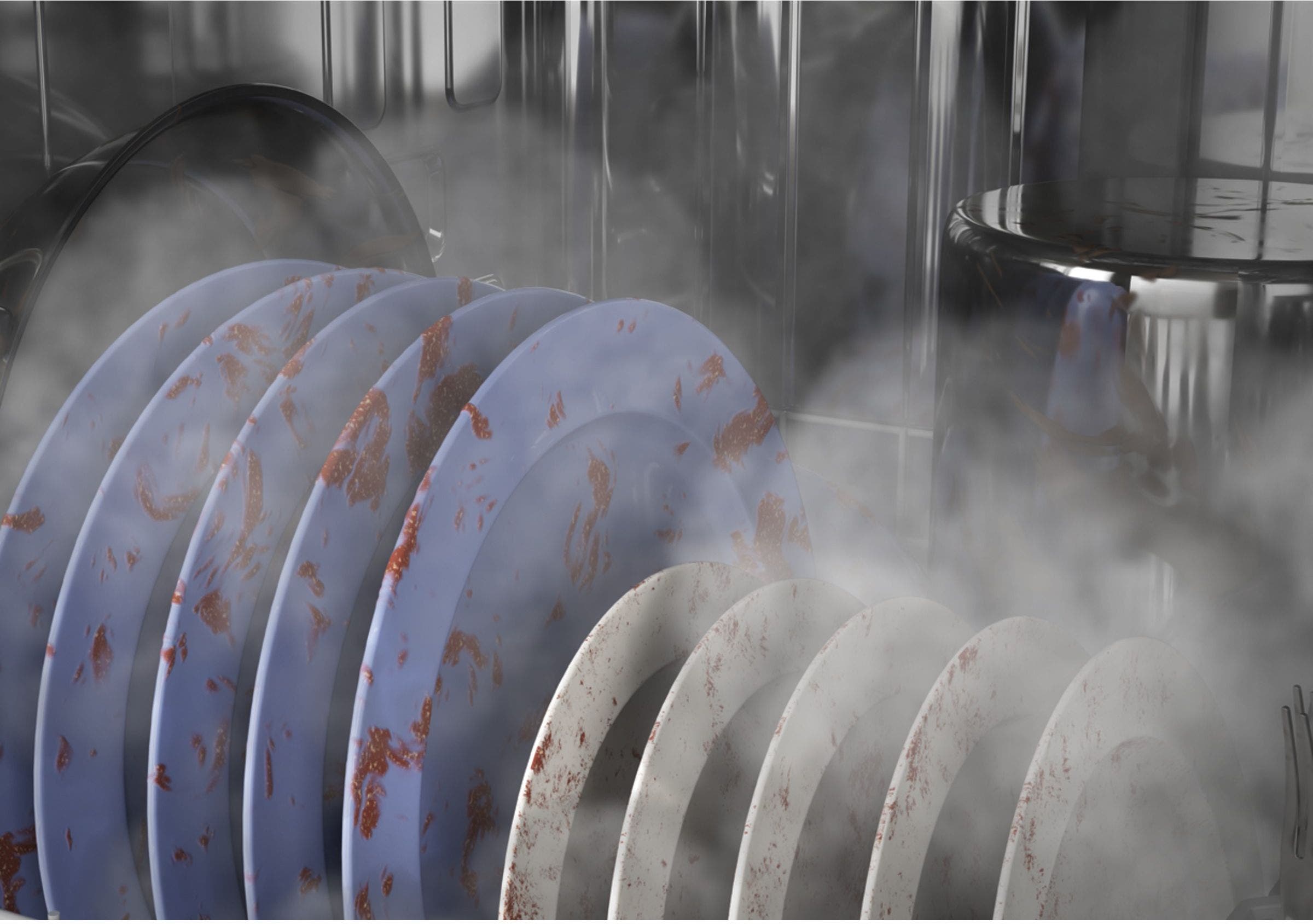 GE GDF630PGMWW Steam + Sani
