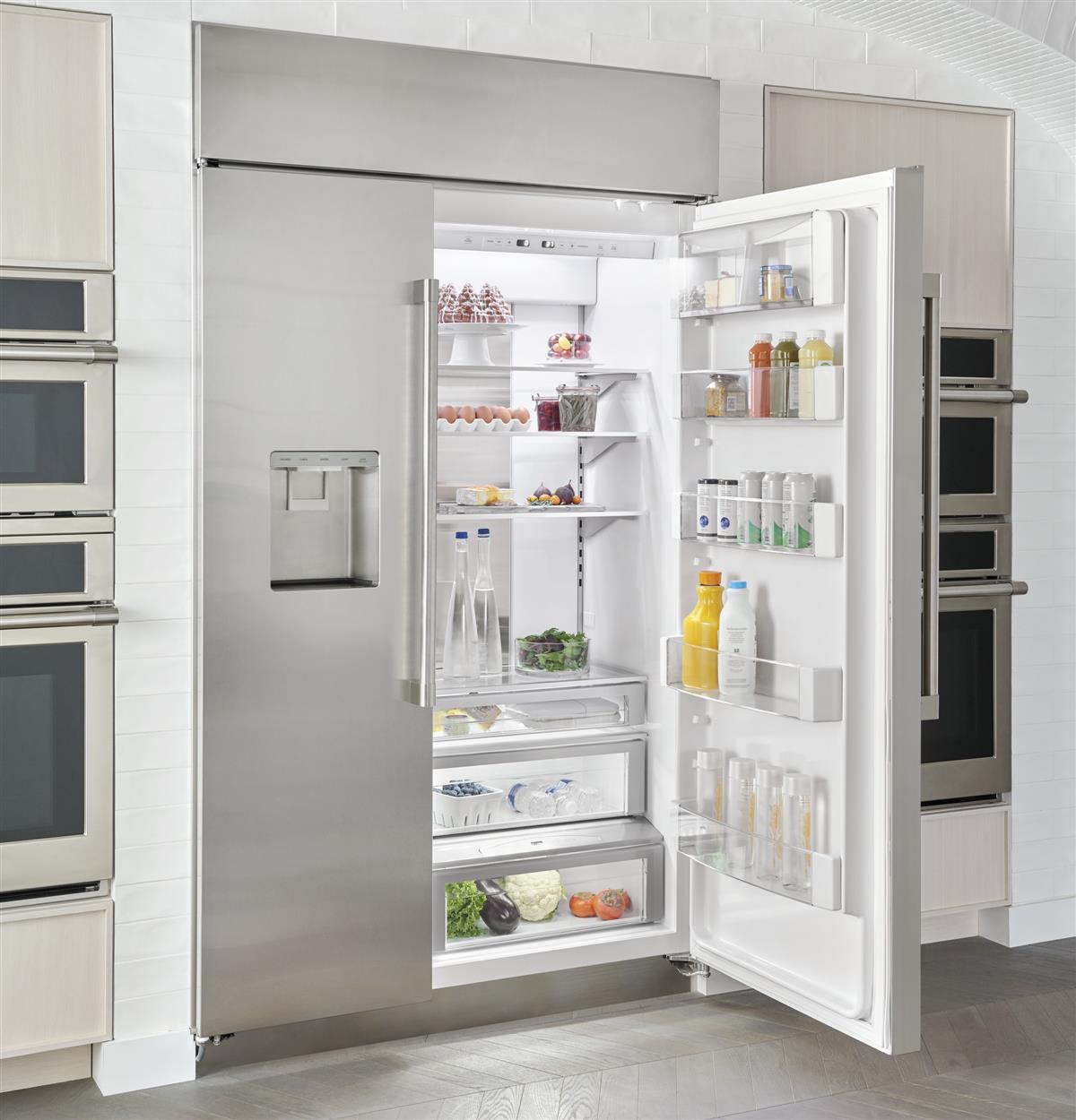 Monogram ZIS480NNII 48 Inch Counter Depth Built-In Side by Side