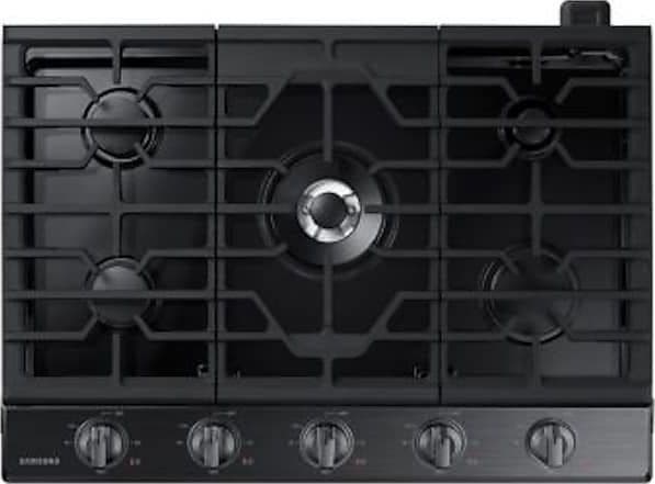 Samsung NA36N6555TG Cast Iron 3-piece Grates