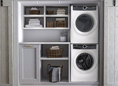 Electrolux EFDE317TIW Fits More Rooms With Reversible Door