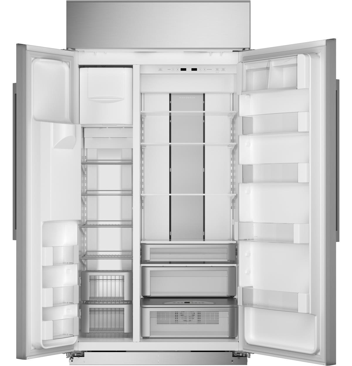 Monogram ZISS480DNSS Advanced Temperature Management System With Multi-shelf Air Tower