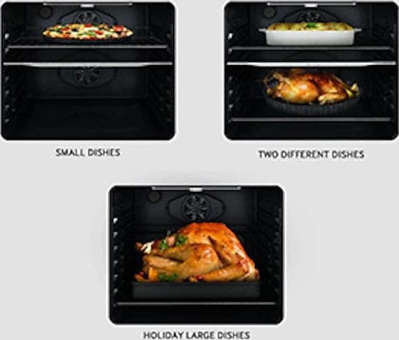 Samsung NE59J7850WS Flex Duo With Dual Convection