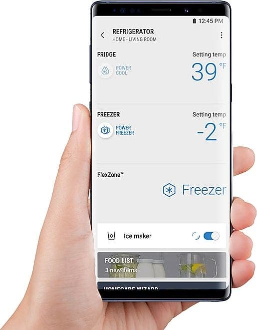 Samsung RF22R7351SR Wi-fi And Bixby Enabled