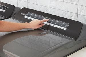 Whirlpool WED5100HW Intuitive Controls