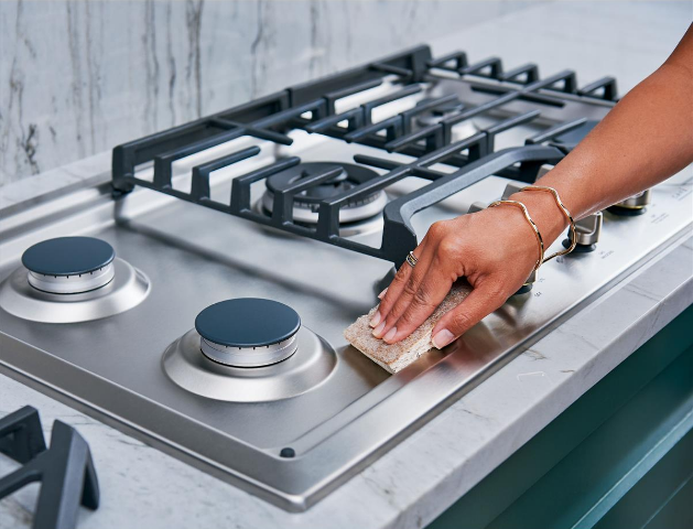 Cafe CGP95302MS1 Spend More Time Cooking And Less Time Cleaning Up