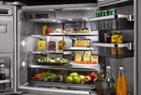 Stainless Steel Refrigerator Interior