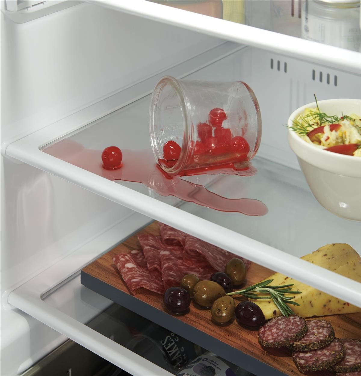 Monogram ZIBI240HII Removable Spillproof Glass Shelves
