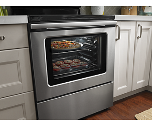 Whirlpool WFC315S0HB Extra-large Oven Window