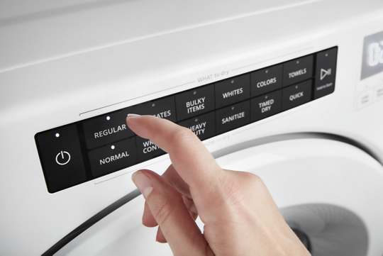 Whirlpool WHD862CHC Intuitive Controls