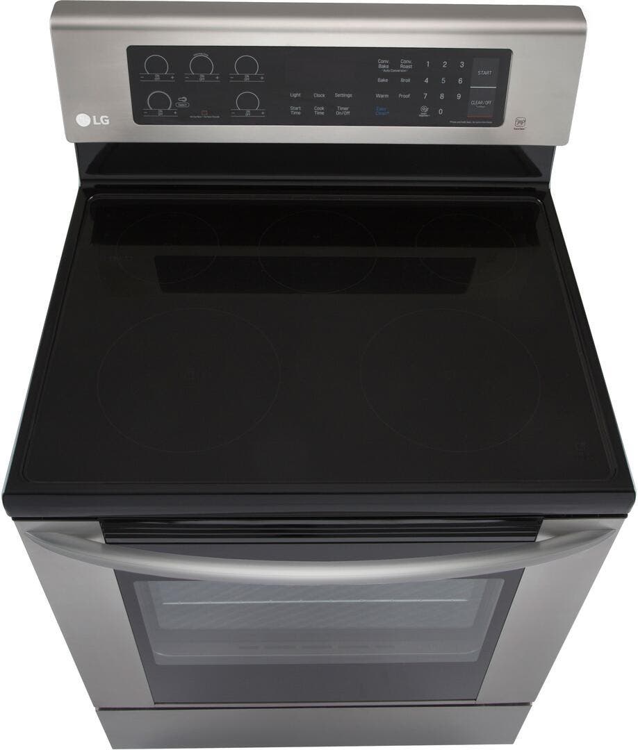 LG LRE3061BD Lg's Fastest Boiling Cooktop Elements