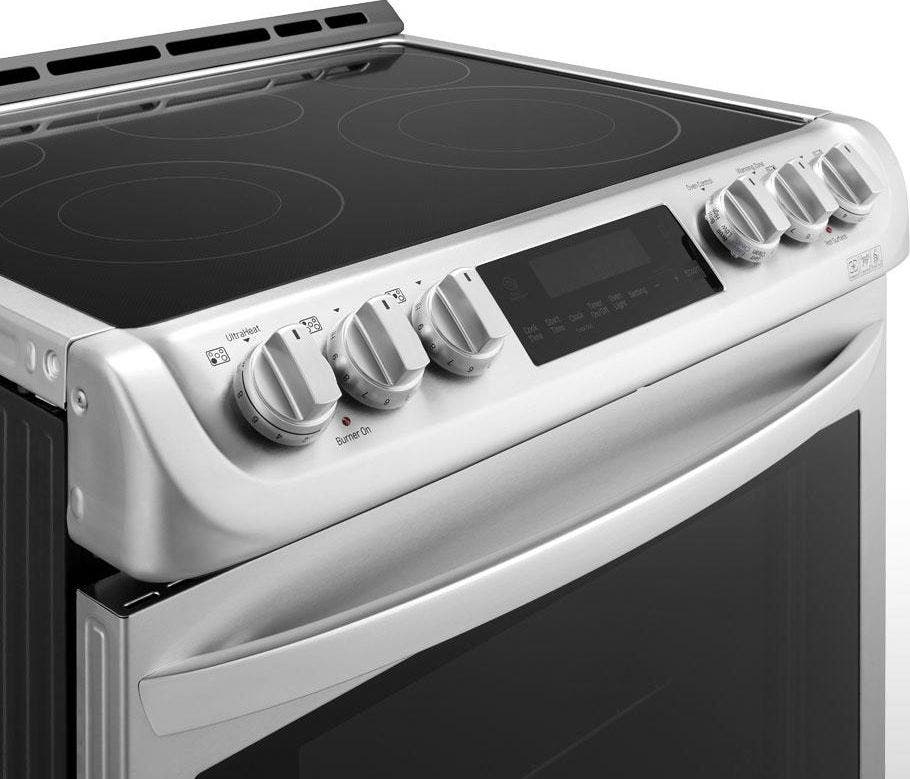 LG LSE4613ST Lg's Fastest Boiling Cooktop Elements
