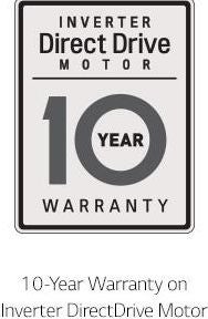 10 Year Warranty On Inverter Directdrive Motor