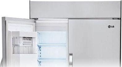 LG LSSB2692ST Maximum Shelf Space