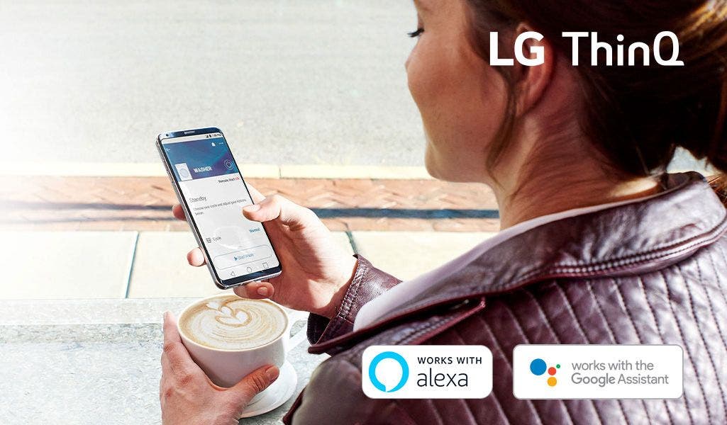 LG DLEX7800WE Think You Can't Do Laundry On The Go Think Again