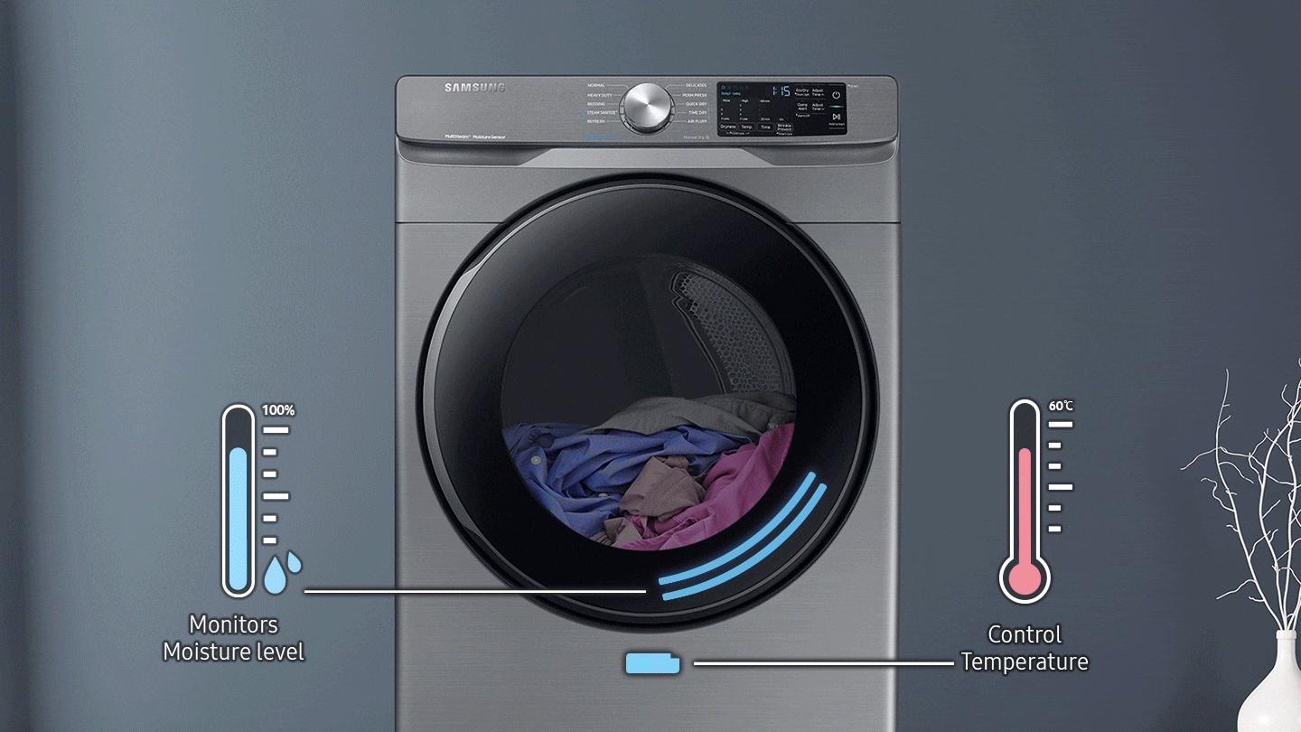 Samsung DVG45R6100W Worry Free Drying