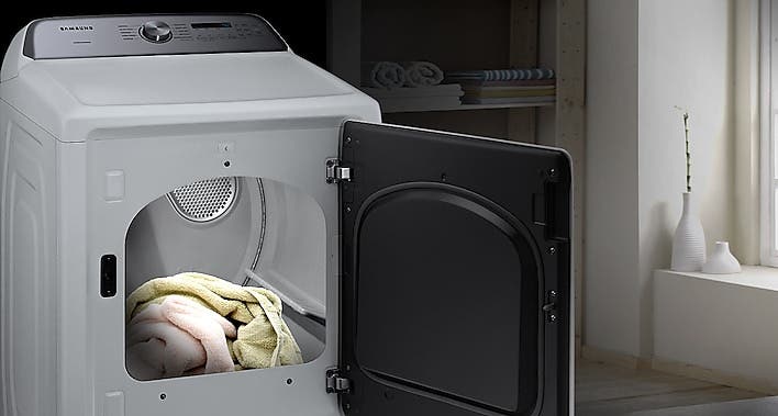 Samsung DVG50R5200W Convenient Drum Light