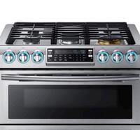 Samsung NE63T8751SS Blue Illuminated Led Knobs