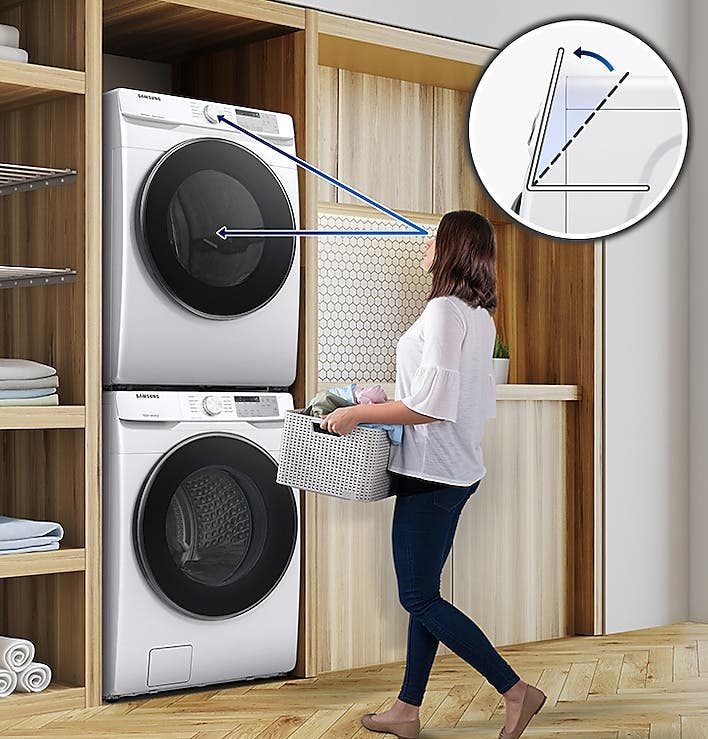 Samsung WF45T6200AW Space-saving Design