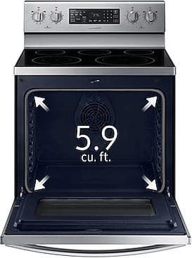 Samsung NE59T7511SS Cook Enough For The Whole Crew