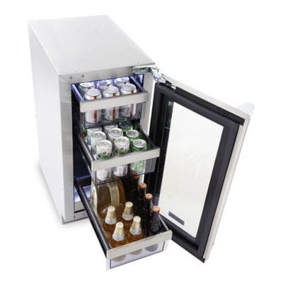Viking VURE515GSS Removable, Full Extension Bins