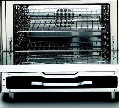 Viking TVDR3614BBF Stainless Steel Interior