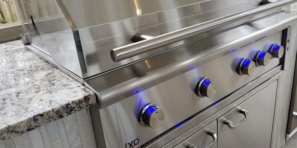 XO XOGRILL36L Seamless 304 Stainless
