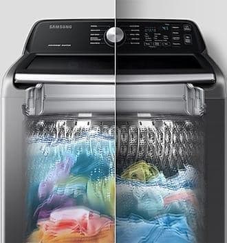 Samsung WA45T3400AP Extra Water When You Need It Most <br>&bull; Extra High Water Level