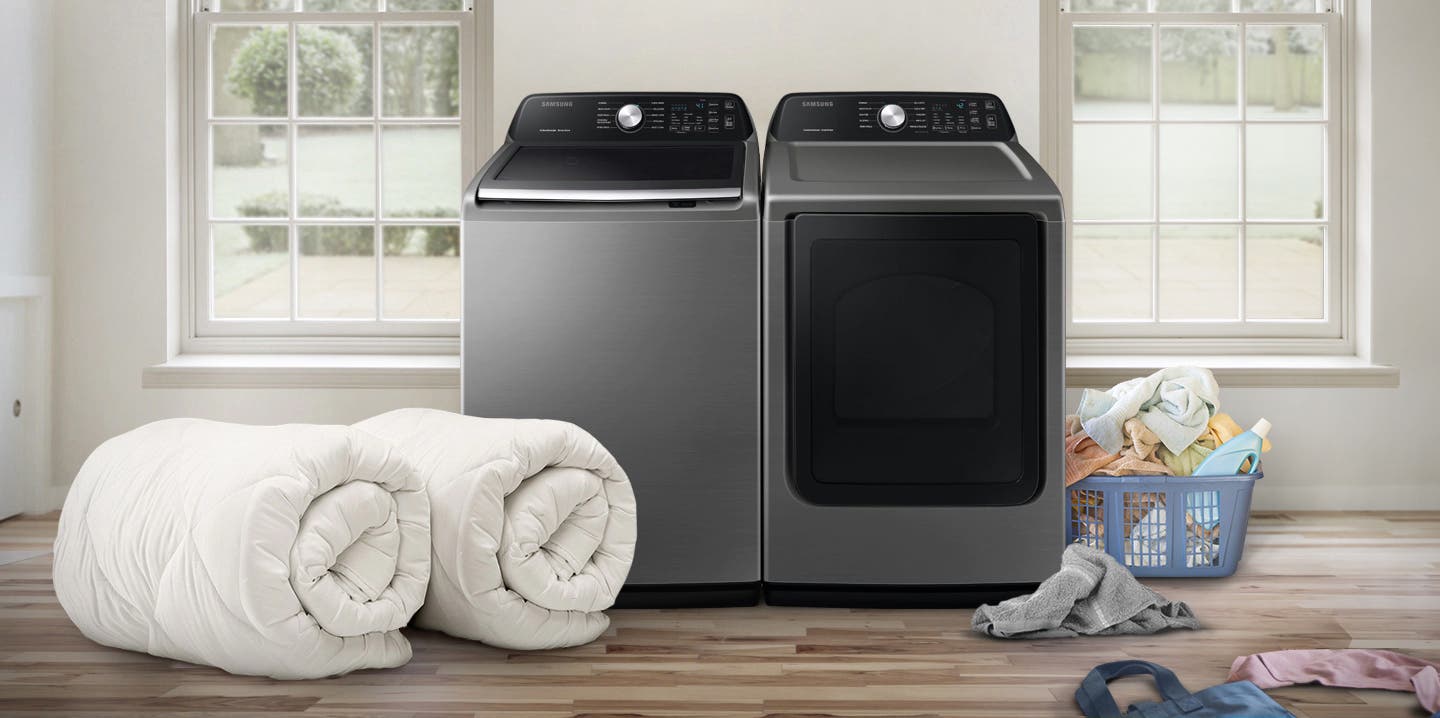 Samsung DVG45T3400P Large 7.4 Cu. Ft. Capacity