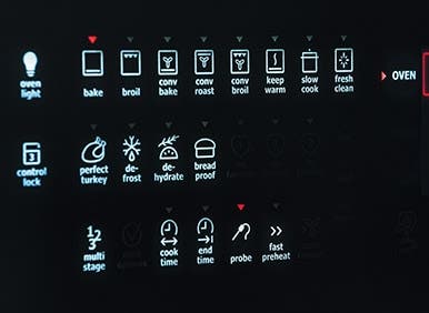 Electrolux EW30EW55PS 10 Precise Baking Options