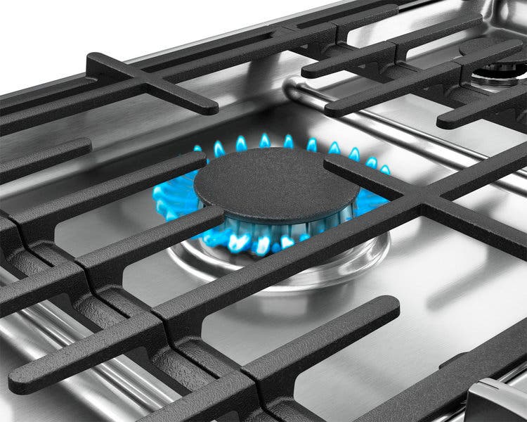 Bosch NGM5656UC Continuous Cast Iron Grate Design