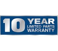 10-year Limited Parts Warranty On The Compressor