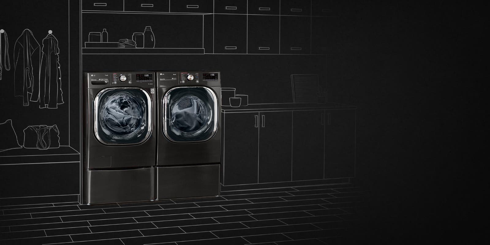 LG WM4500HBA More Style, Less Space