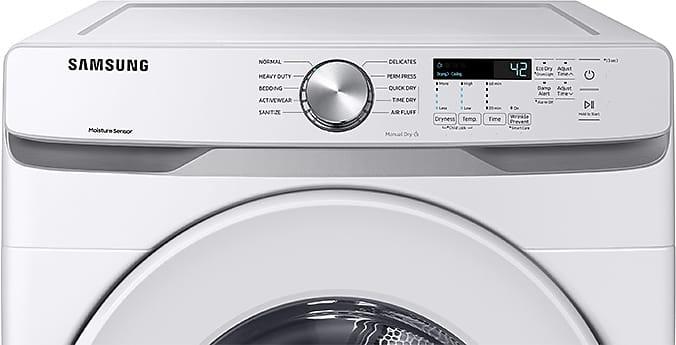 Samsung DVE45T6020W 10 Preset Drying Cycles