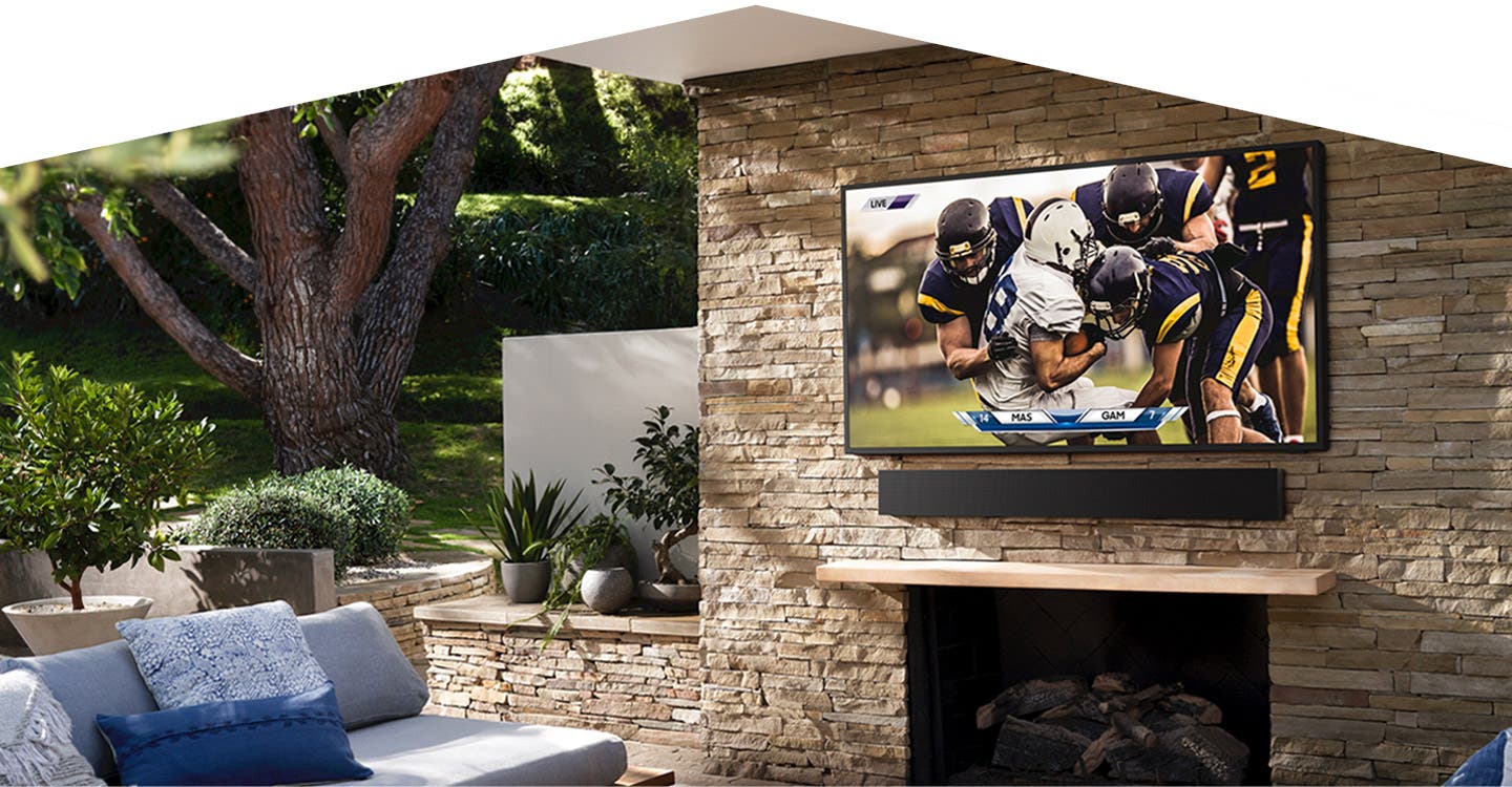 Samsung Electronics QN75LST7TAFXZA Samsung Qled Experience, Now Outdoors
