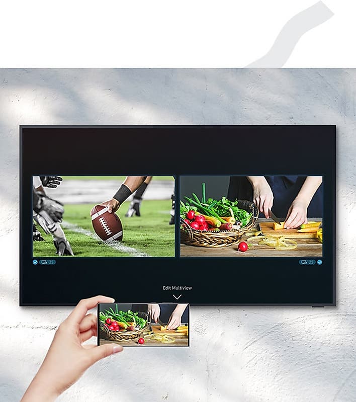 Samsung Electronics QN75LST7TAFXZA Second Screen On Your Big Screen