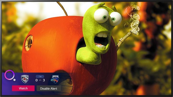 LG Electronics 70UN7070PUA Sports Alert Keeps You Up To Date On Your Favorite Teams