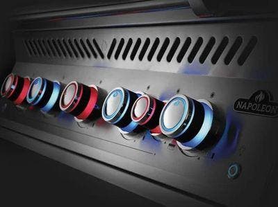 Napoleon BIG32RBNSS Night Light Knobs With Safetyglow