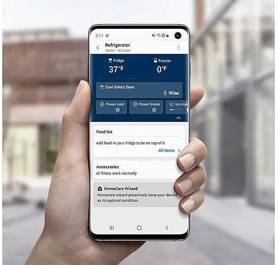 Samsung RF28R6222WW Wi-fi Enabled